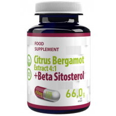 Hepatica Citrus Bergamot (экстракт 4:1) + бета-ситостерол, 120 капсул.