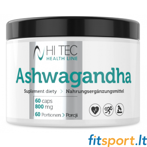 Hi Tec ashwagandha 60 kapslit. 