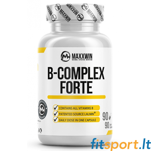 MaxxWin B-kompleks Forte 90 kapslit. 