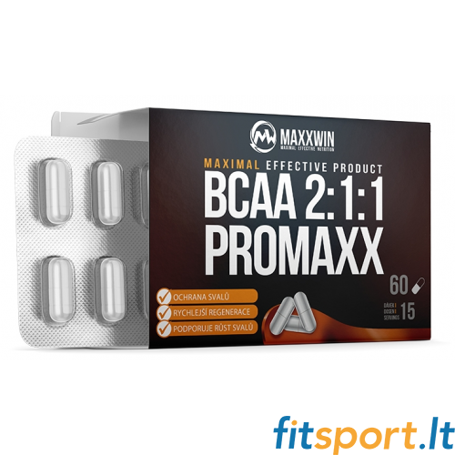 MaxxWin BCAA ProMaxx 2:1:1 60 kapslit. 