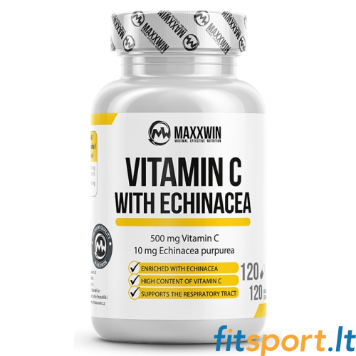MaxxWin C-vitamiin ehhiaatsiaga 120 kapslit. 