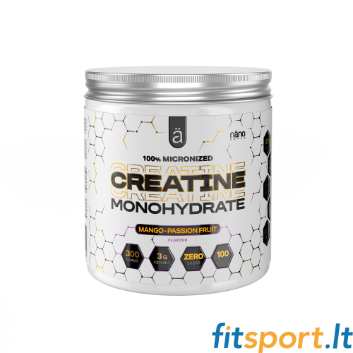 Nano Supps maitsestatud kreatiinmonohüdraat 300 g. 