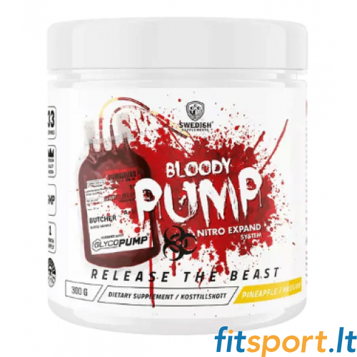 Rootsi toidulisandid Bloody Pump 300 g. Rootsi toidulisandid Bloody Pump 300 g.