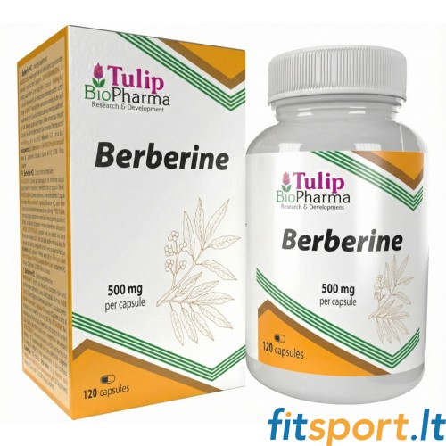 Tulip BioPharma berberiini ekstrakt 120 kapslit. 