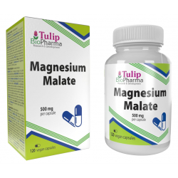 Tulip BioPharma Магний малат, 120 капсул.
