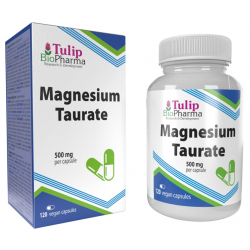 Tulip BioPharma Магний таурат, 120 капсул.