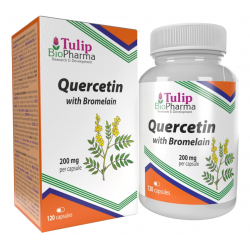 Tulip BioPharma kvertsetiin bromelaiiniga 120 kapslit.