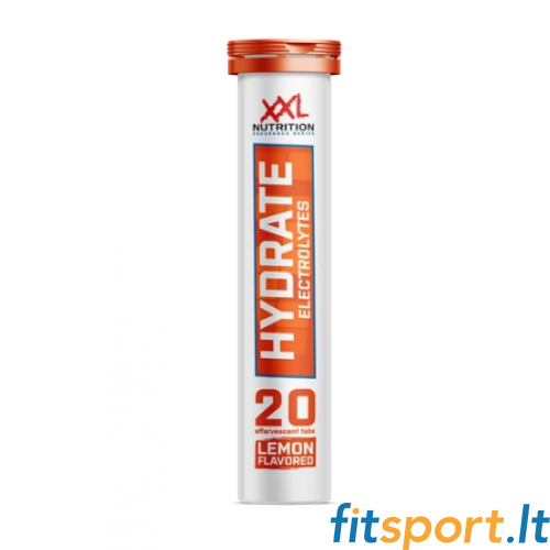 XXL Nutrition Hydrate Electrolytes 20 gaseeritud tabletti. 