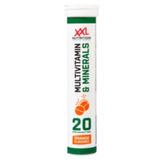 XXL Nutrition multivitamiinid ja mineraalid 20 kihisevat tabletti.