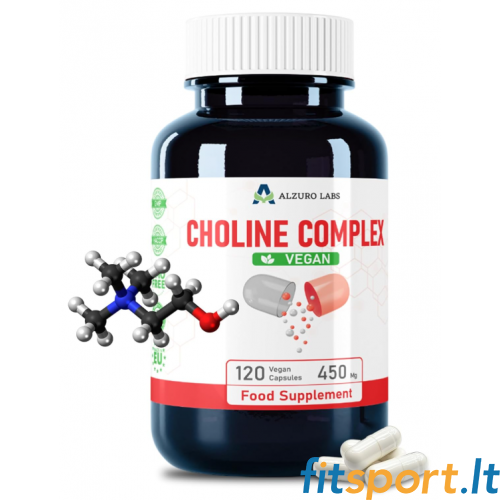 Alzuro Labs koliinikompleks 120 kapslit. 