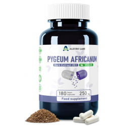 Alzuro Labs Pygeum Africanum Bark 180 kapslit. (20:1 väljavõte)
