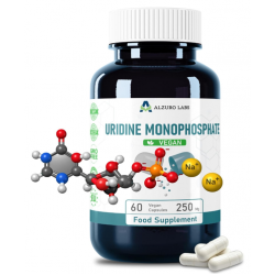 Alzuro Labs uridiinmonofosfaat 60 kapslit.