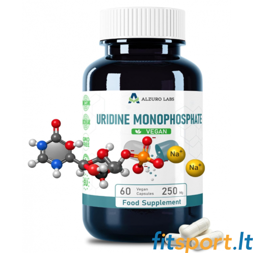 Alzuro Labs uridiinmonofosfaat 60 kapslit. 