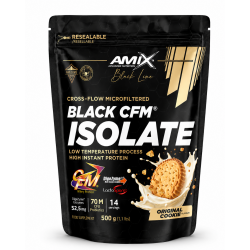 Amix Black Line Black CFM isolaat 500 g. Pakend