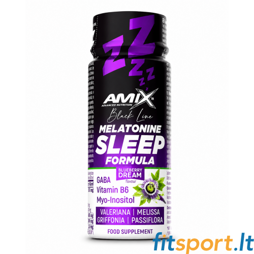 Amix Black Line melatoniini unevalem 60 ml. 