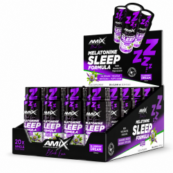 Amix Black Line melatoniini unevalem (20 x 60 ml)