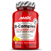 Amix Nutrition B-kompleks + C- ja E-vitamiin 90 kapslit.