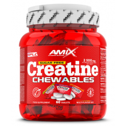 Жевательные таблетки креатина моногидрата Amix Nutrition, 60 таблеток.