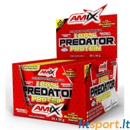 Протеин Amix Nutrition 100% Predator (20 x 30 г). 