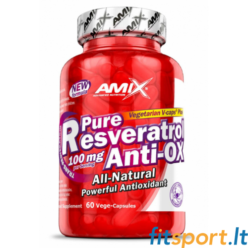 Amix Nutrition Pure Resveratrol Anti-OX 60 kapslit. (Polygonum cuspidatum) Amix Nutrition Pure Resveratrol Anti-OX 60 kapslit. (Polygonum cuspidatum)