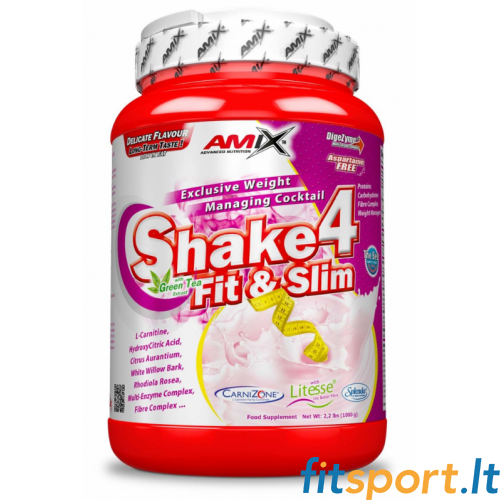 Amix Nutrition smuuti 4 Fit&Slim 1000 g. 