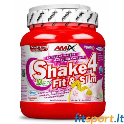 Amix Nutrition smuuti 4 Fit&Slim 500 g. 