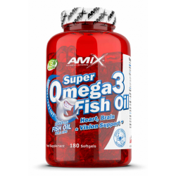 Amix Nutrition Super Omega3 kalaõli 180 kapslit.