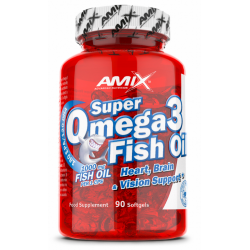 Amix Nutrition Super Omega3 kalaõli 90 kapslit.