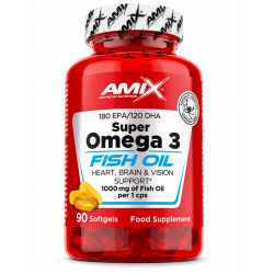 Amix Nutrition Super Omega3 kalaõli 90 kapslit.