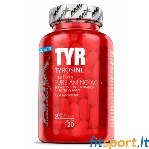 Amix Nutrition L-türosiin 120 kapslit. 