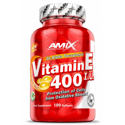 Amix Nutrition E-vitamiin 400 RÜ 100 kapslit