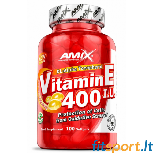 Amix Nutrition E-vitamiin 400 RÜ 100 kapslit 