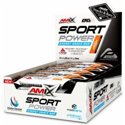 Энергетический батончик Amix Performance Sport Power с кофеином (20 x 45 г).