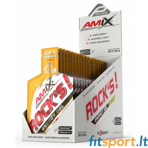 Amix Performance Rock'si energiageel (20 x 32 g) Amix Performance Rock'si energiageel (20 x 32 g)