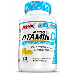 Amix Performance D-vitamiin 4000 RÜ 90 kapslit