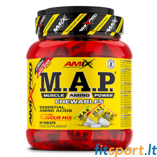 AmixPro® M.A.P. Muscle Amino Power Chewable (EAA) 60 таблеток. AmixPro® M.A.P. Muscle Amino Power Chewable (EAA) 60 таблеток.