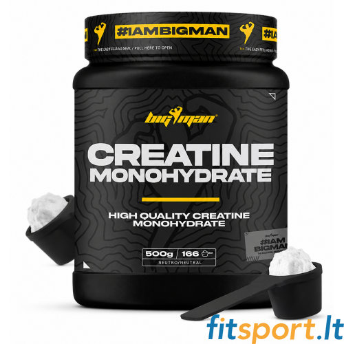 Креатин моногидрат BigMan Nutrition 500 г Креатин моногидрат BigMan Nutrition 500 г