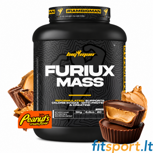BigMan Nutrition Furiux Mass 3000 g. BigMan Nutrition Furiux Mass 3000 g.