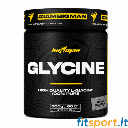 BigMan Nutrition glütsiin 300 g. 