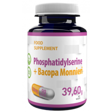 Hepatica fosfatidüülseriin + Bacopa Monnieri 90 kapslit.