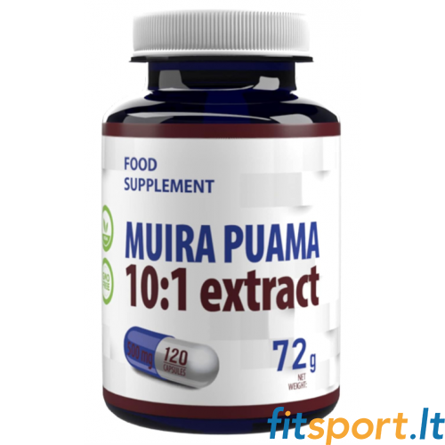 Hepatica Muira Puama 120 kapslit. (10:1 ekstrakt) 