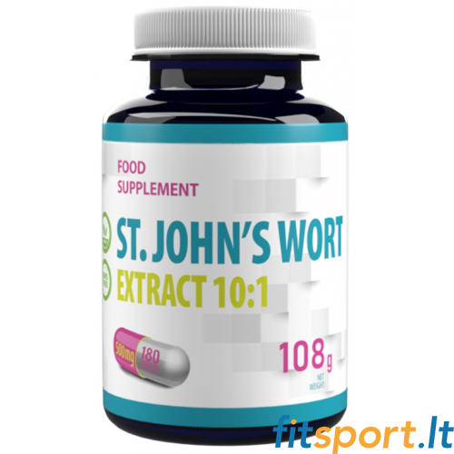 Hepatica St. John's Wort 180 Caps. (10:1 Extract) 