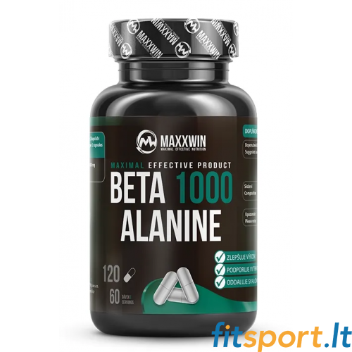 MaxxWin Beta Alanine 1000 120 kapslit. 