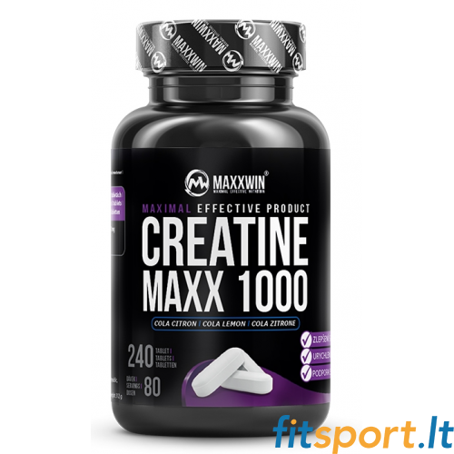 MaxxWin kreatiin Maxx 1000 240 tabletti. MaxxWin kreatiin Maxx 1000 240 tabletti.