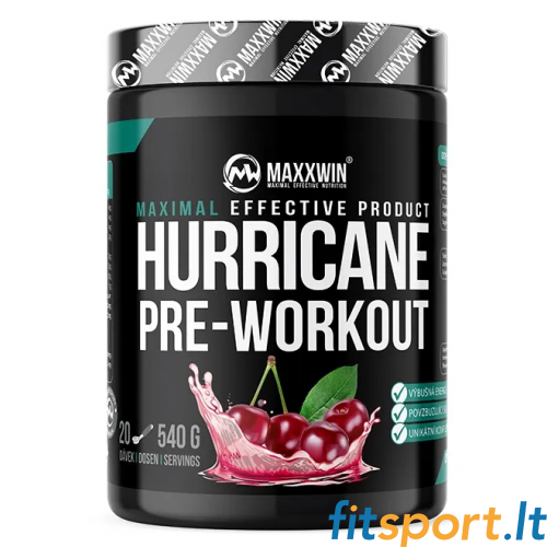 MaxxWin Hurricane treeningueelne toidulisand 540 g. 