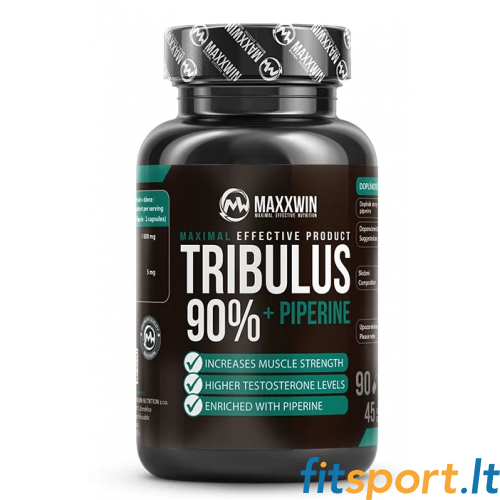 MaxxWin Трибулус 90% + Пиперин 90 капсул. MaxxWin Трибулус 90% + Пиперин 90 капсул.