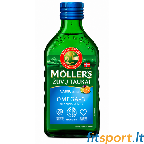Möller's kalaõli 250 ml (puuviljamaitseline) 