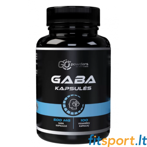 Go Powders GABA 100 kapslit. 