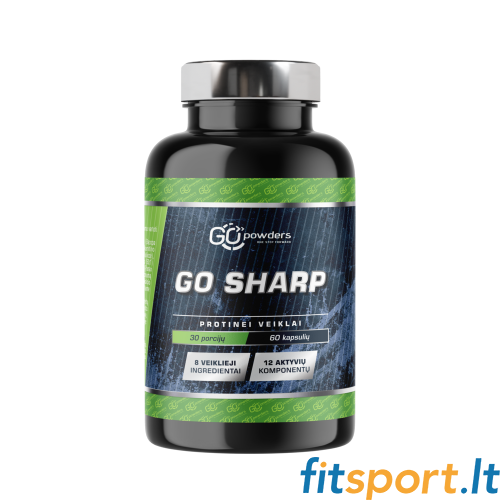 Go Powders Go Sharp 60 kapslit. 
