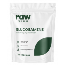 Toores glükosamiini pulber 120 kapslit.